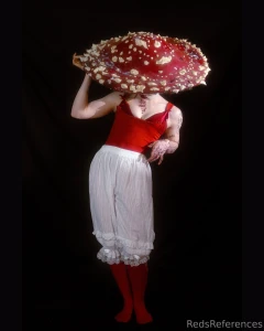 Huzzah day 1 of sharing my self-made designs here be my mushroom hat part 7