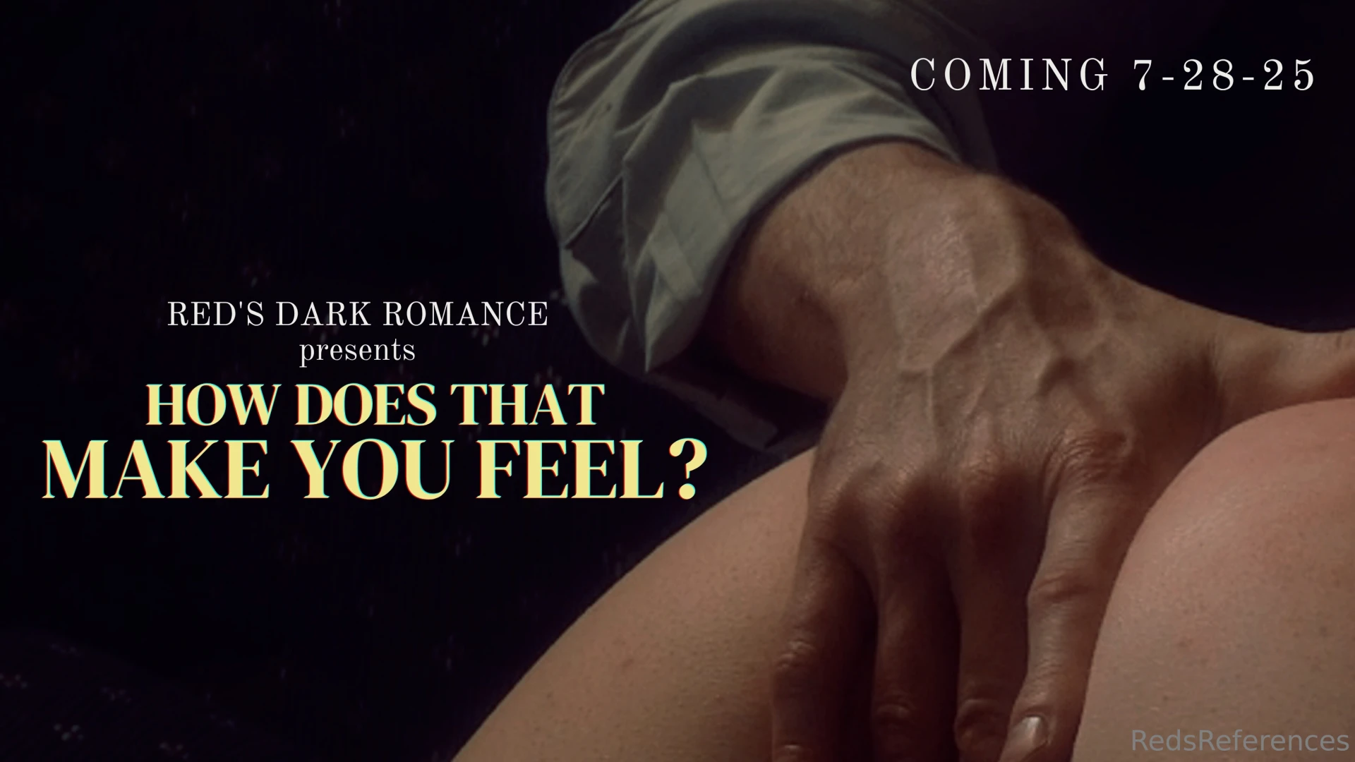 Cumming soon 7-28-25 made some wee softcore posters for funsies 