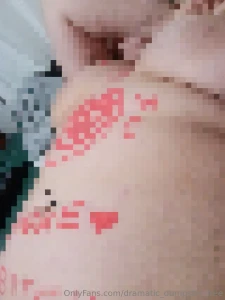 Degrading body writing