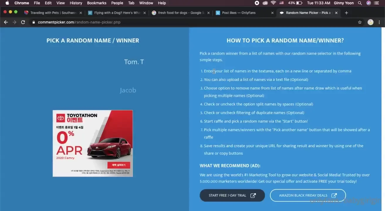 Hey daddies thanks for entering my birthday giveaway here are the 