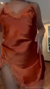 Want to see me strip tease out of my nightie then shake my ass and part 1