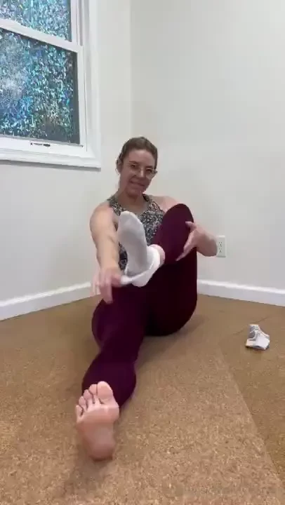 Sock removal and sniffing 