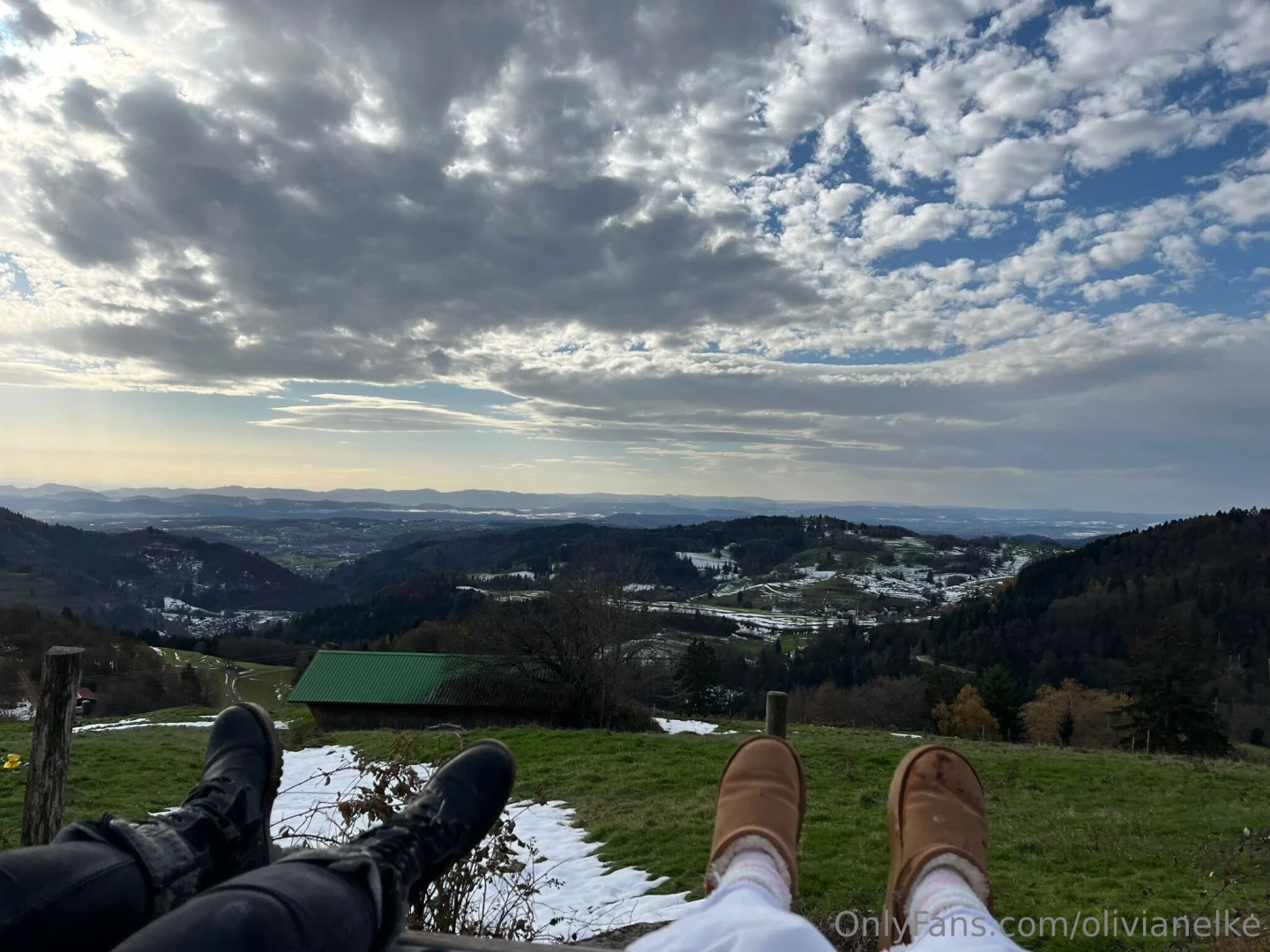 Spent the day in the mountains so peaceful i always relax so good in 