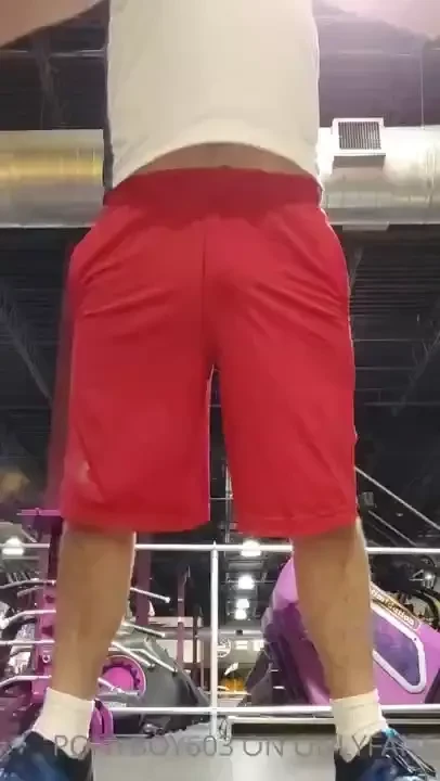 Flopping around the gym even when i wear underwear it s still on part 2 