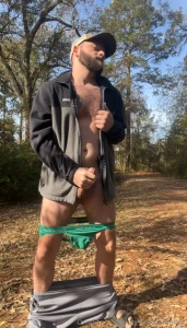 Taking a break from chores to jerk off on the farm part 7