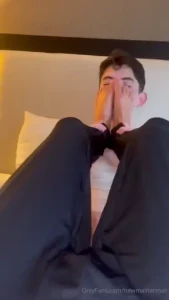 Bro fucking loves my feet