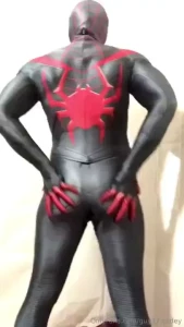 Feeling myself in my miles morales suit