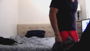 Back at it again with an amazingly good thick latin dick in my throat