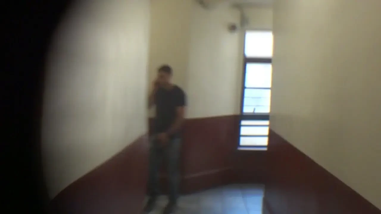 Peephole str8 guy 6 extremely hot sexy and horny latin guy playing 