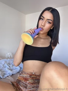 Riding hard my new unicorn dildo it fits so fucking good in my little