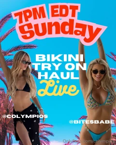 Try on haul live 7pm edt sunday me and bitesbabe are pulling out our