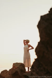 Standing like a goddess on your wall