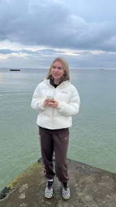 Today instead of the gym i had a walk by the sea with coffee