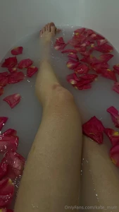 I really love taking a bath not just a shower but a long bath with