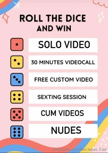 Hey guys i have a new game called roll the dice get your chance to