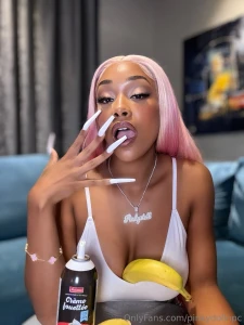 I always lick it clean