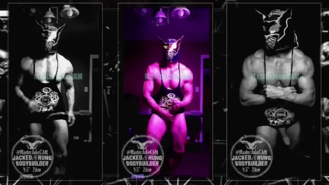 Masterjakecam jacked-up alpha-hung ripped up bodybuilder webcam part 1 