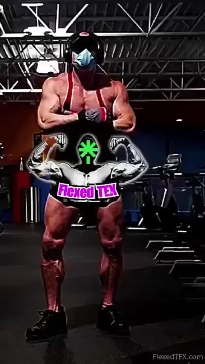 Flexedtex it s slow-motion flexing time y all giving you some video to 