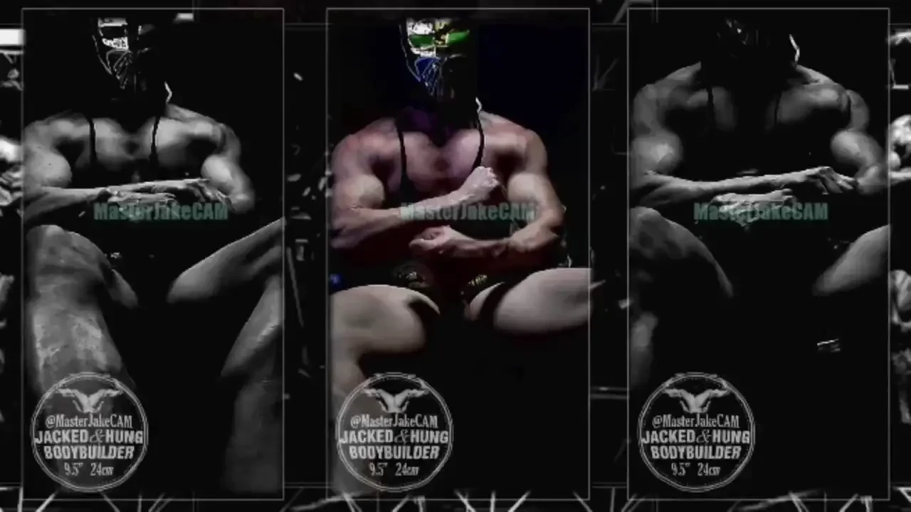 Masterjakecam jacked-up alpha-hung ripped up bodybuilder webcam part 3 