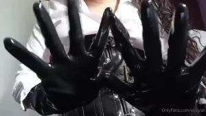 Latex fetish is an attraction to the texture shine and appearance of