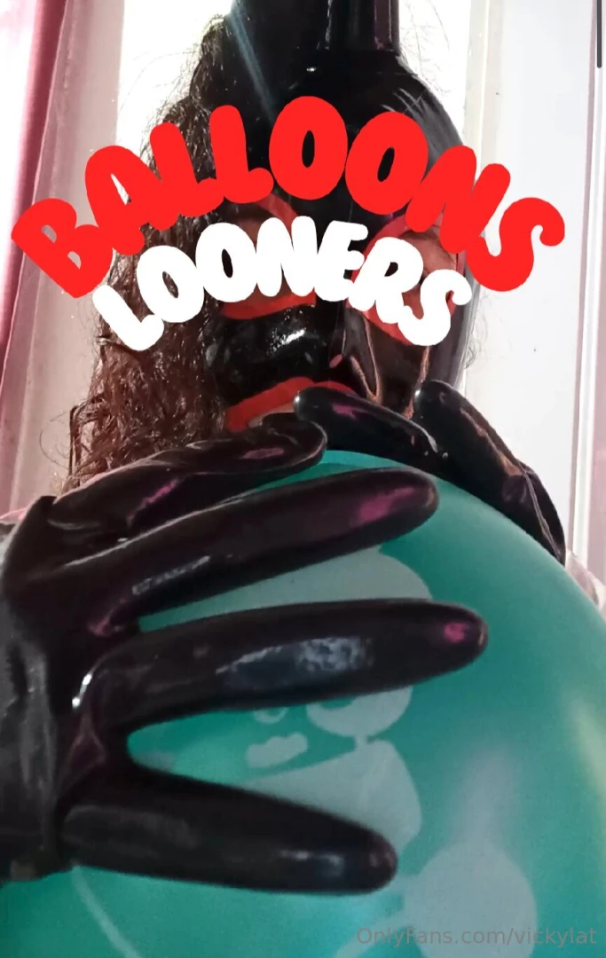I made videos with balloons ideal for those who like sensations and 