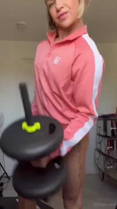 Wanna see what s under this jacket brand new vid with sound biceps 