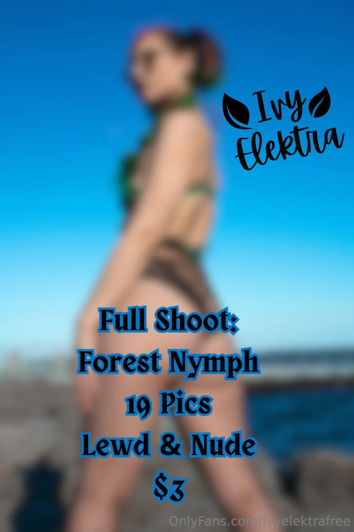 Full outdoor photo shoot forest nymph 19 lewd and nude pics 3 this 