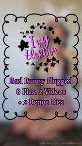 Bad bunny 8 pics 2 vids 2 bonus pics only 5 for the whole bunny part 2
