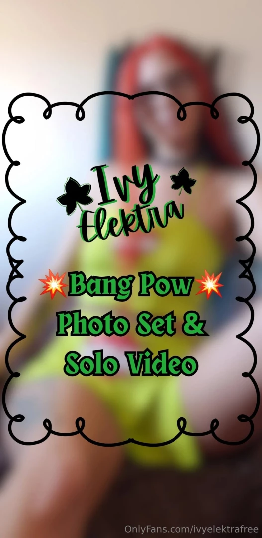 Bang pow content combo 7 pics video lewd nude and solo play from your 