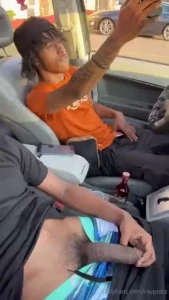 He was worried about getting caught while i was worried about busting