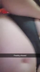 Want alittle taste she s freshly shaved