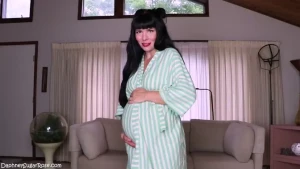 7 months pregnant bikini try-on session now that summer is officially