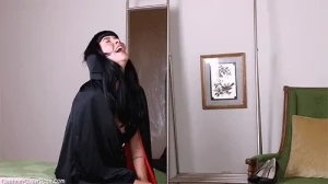 Magic cape vampire transformation it s halloween and we have a costume