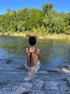 Fairy in the river