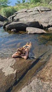 Come swim with your furry mermaid