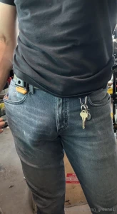 Get on your knees and pull it out