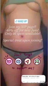 Join my vip page loves all uncensored content at 40 off for new fans
