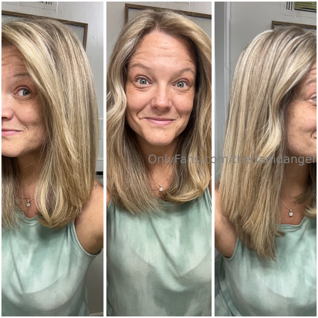 Your girl just got her hair did summer highlights for the win 