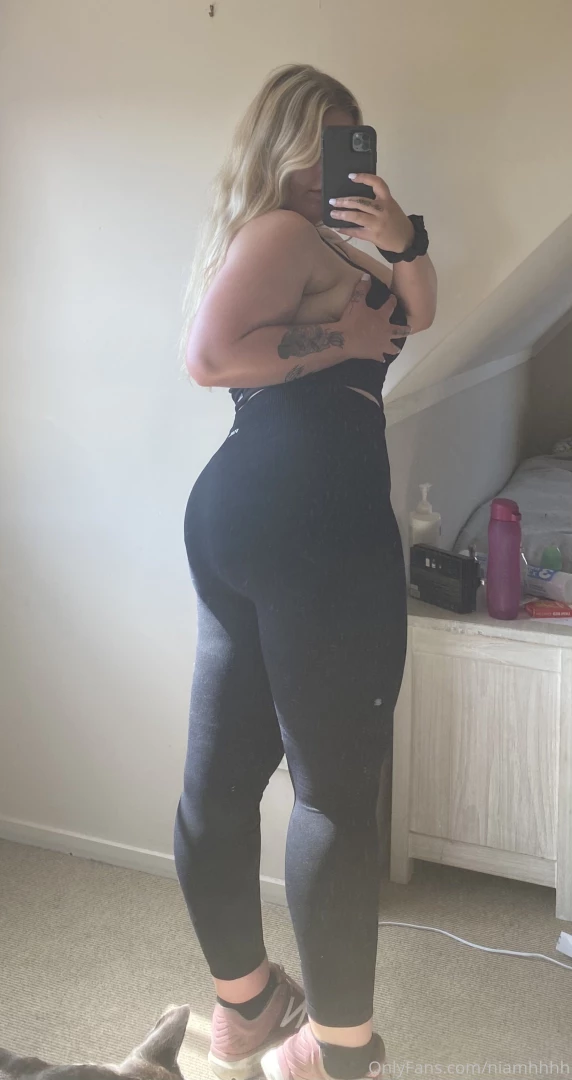 I love getting a hot and sweaty from a workout part 1 