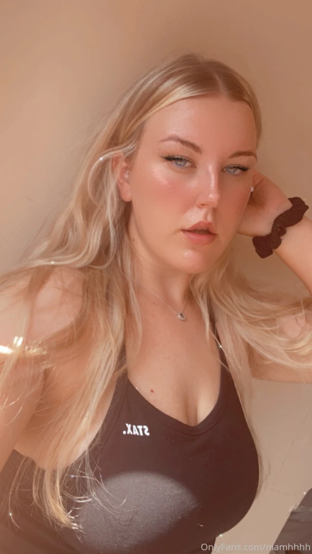 I love getting a hot and sweaty from a workout 