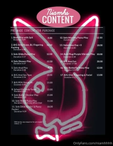 All pre made content half price for the weekend swipe across for the part 1