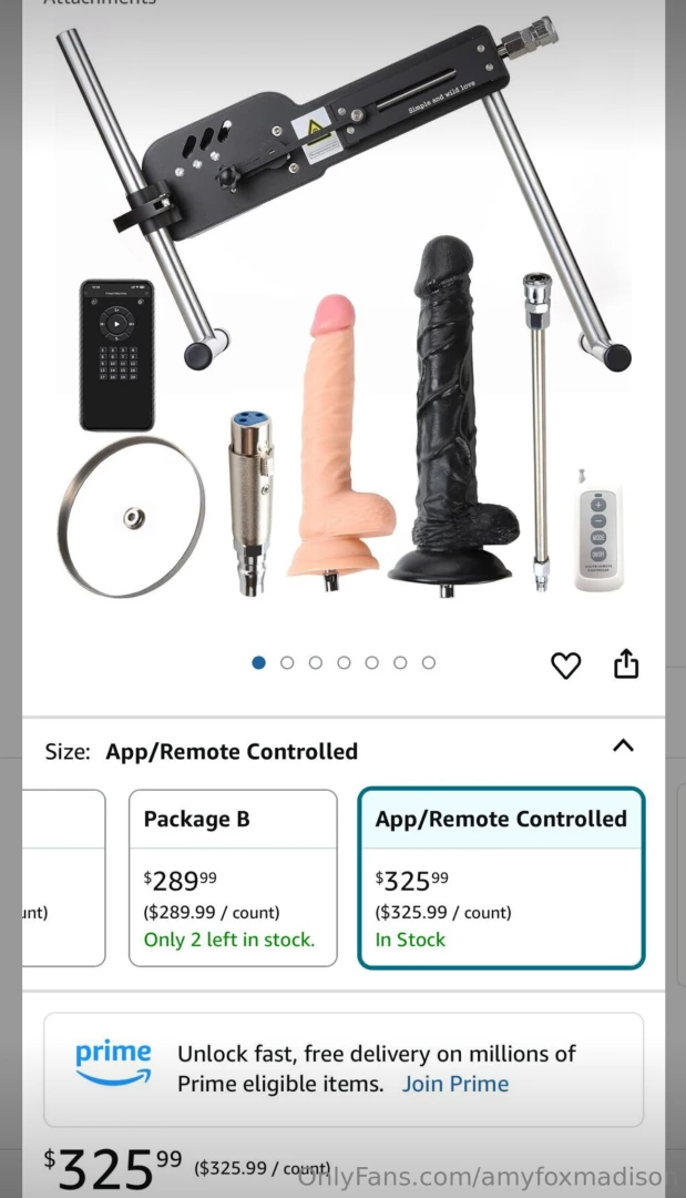 Buy my sexe machine 