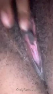 Playing with my clit