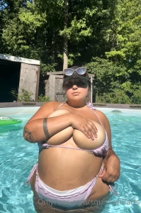 Who needs a floaty when you have tits like these part 1