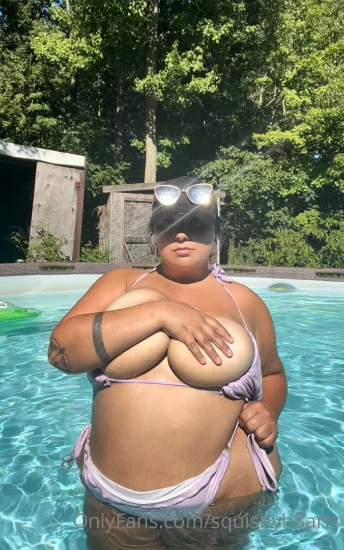 Who needs a floaty when you have tits like these part 2 
