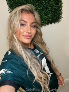 Think i could pass as a cheerleader for the eagles let s go eagles let