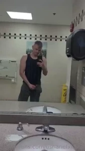 Someone was about to walk in