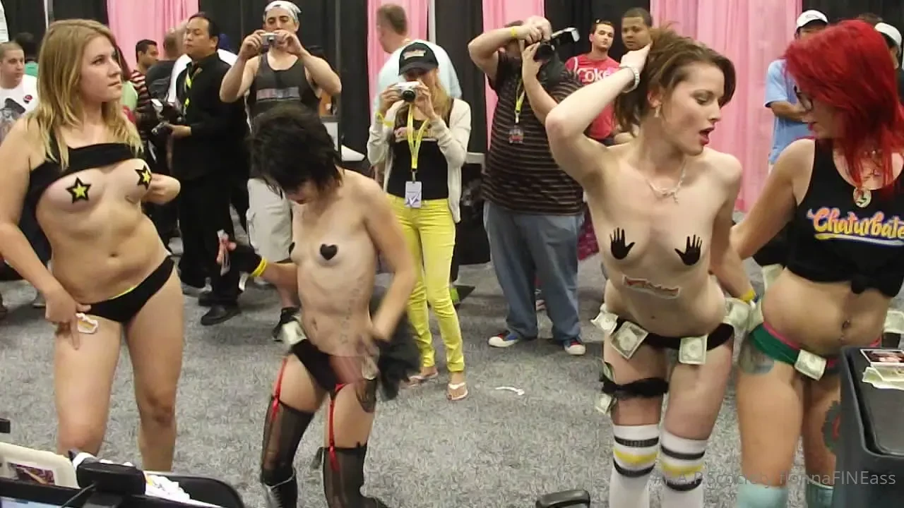 A throw back to the random silly fun at exxxotica trade show nov 2014 