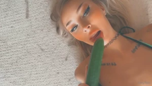 Mmmm what should i do with this cucumber any suggestions