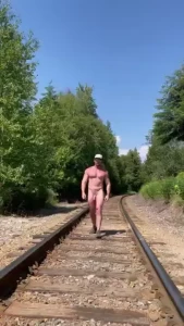 Taking some time off from travel to put on a little flex show just for